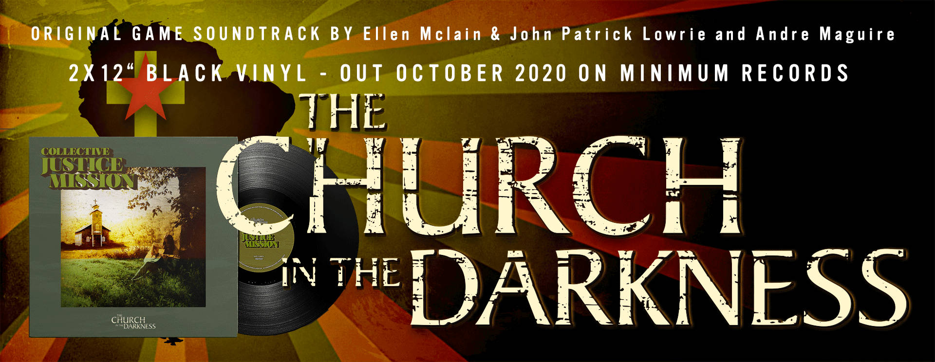 The Church in the Darkness Vinyl Cover